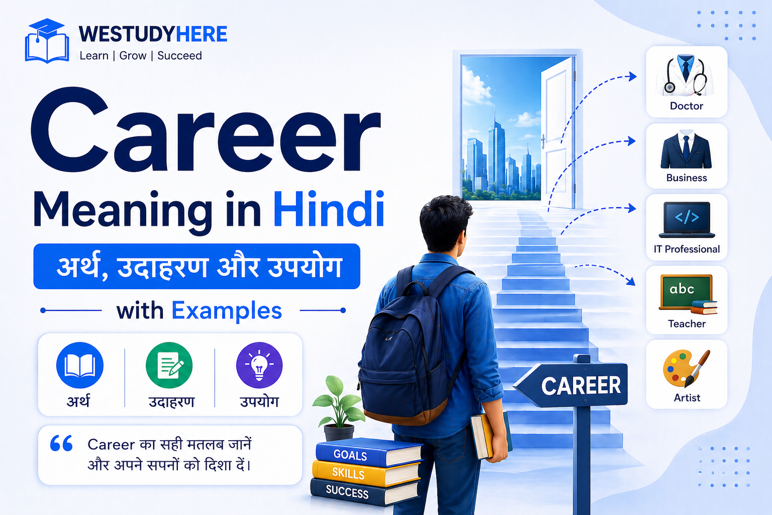 Career Meaning in Hindi with Examples