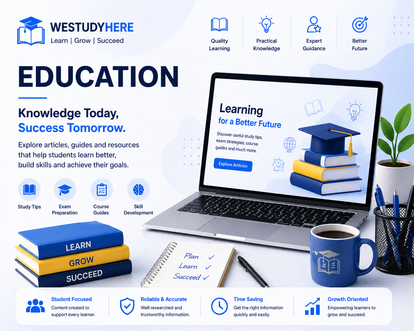 Education - We Study Here