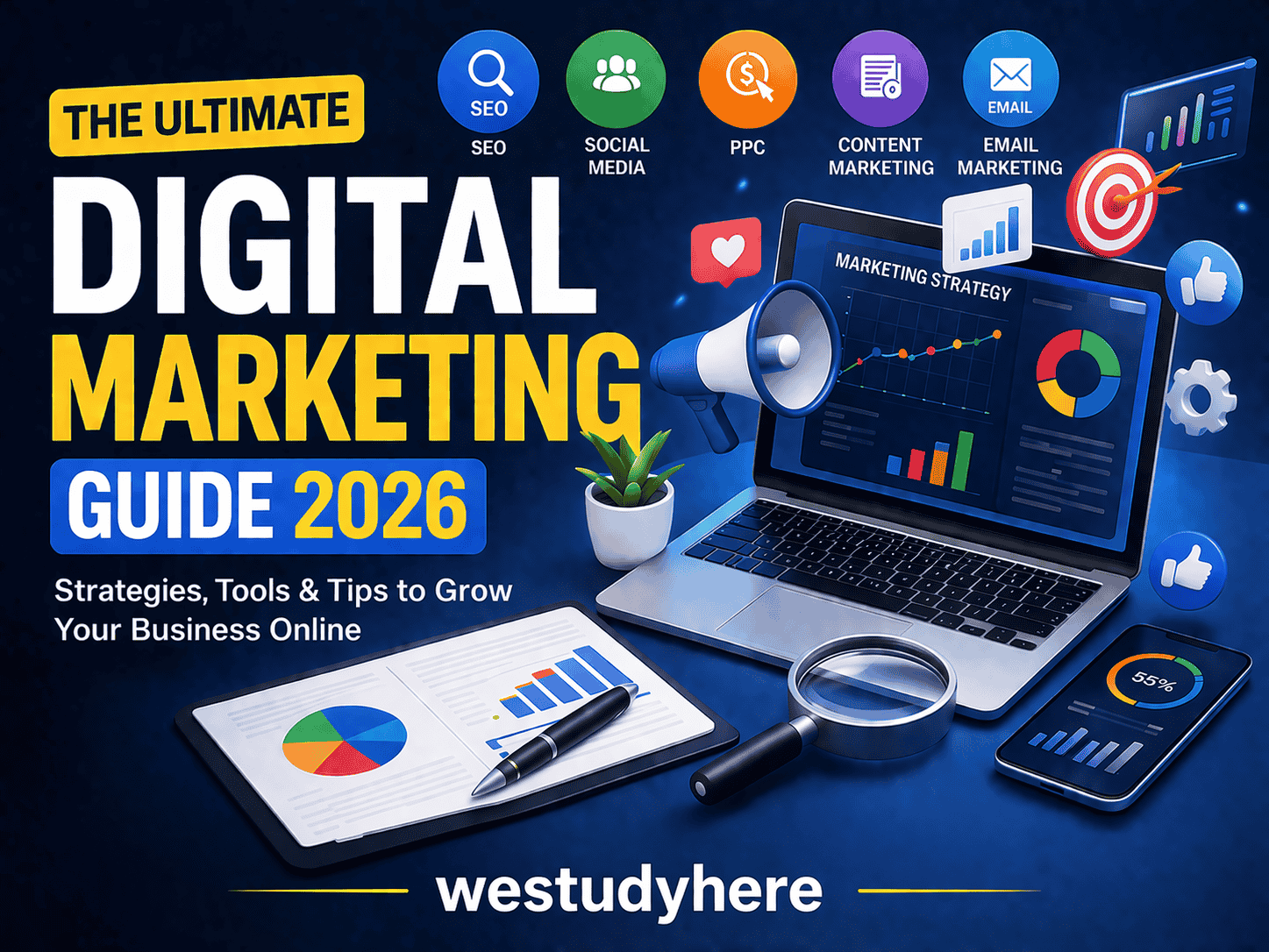 The Ultimate Guide to Digital Marketing - We Study Here